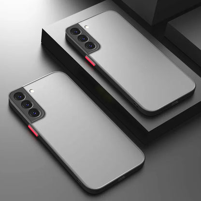 Shockproof matte armor case for Samsung Galaxy S20–S25, view 2