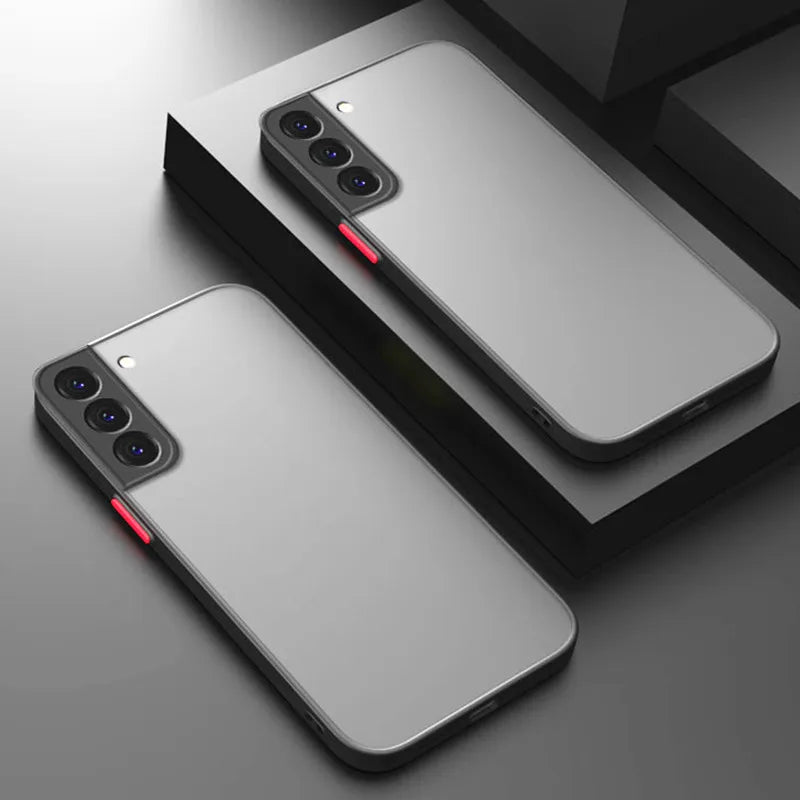 Shockproof matte armor case for Samsung Galaxy S20–S25, view 2