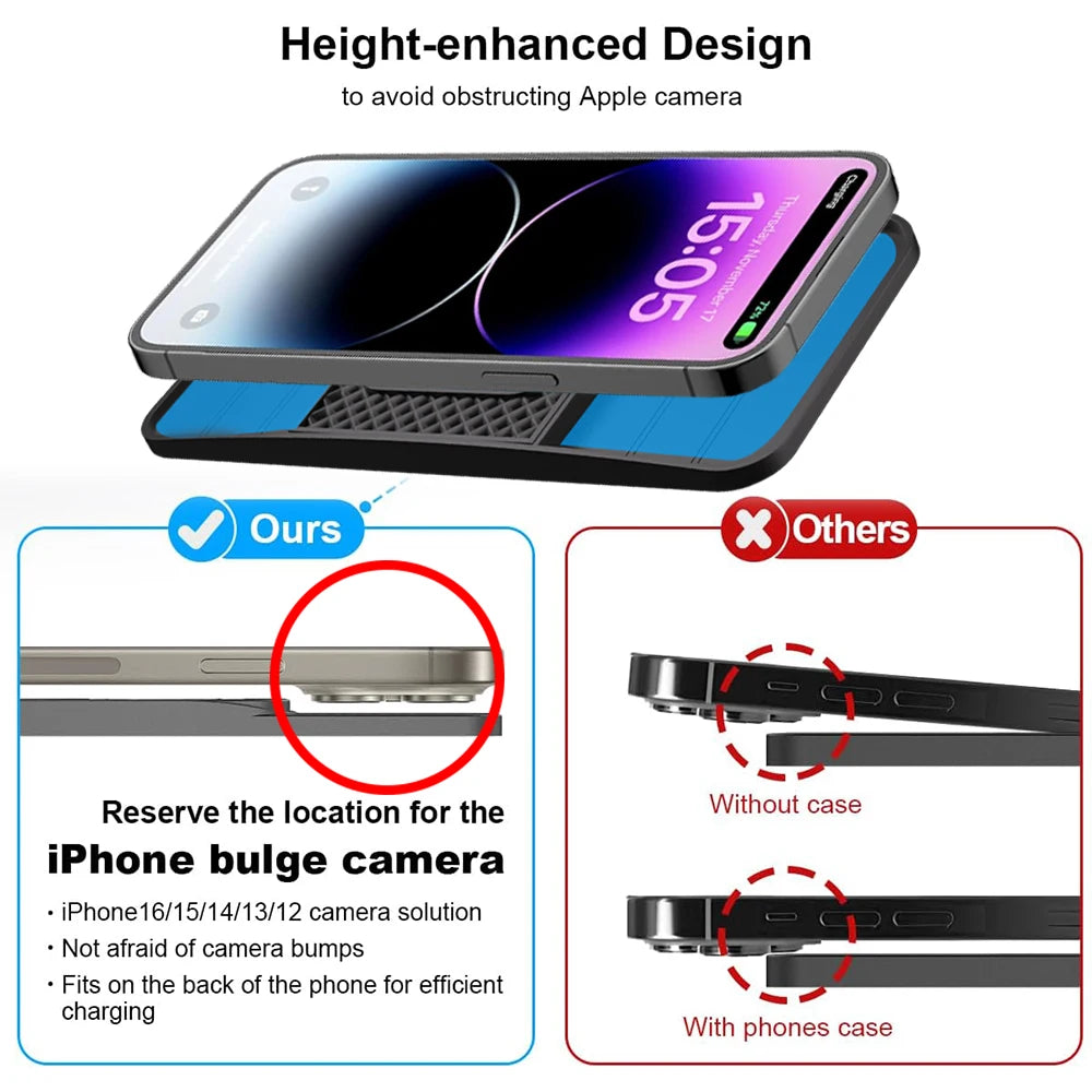 15W non-slip wireless charging pad for car, view 5