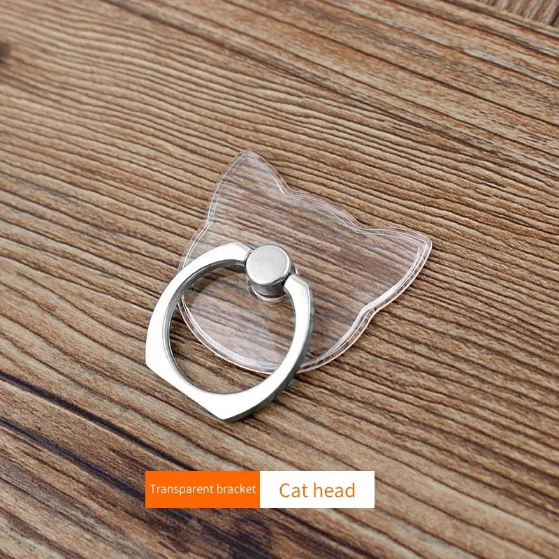 Clear finger ring phone holder, view 10