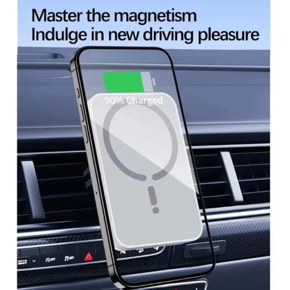 30W magnetic wireless car charger, view 2