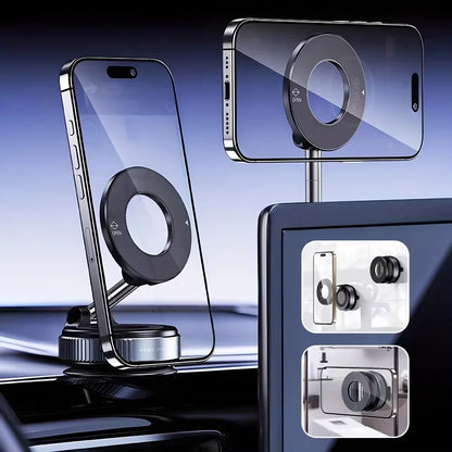 Vacuum suction magnetic phone holder, view 4