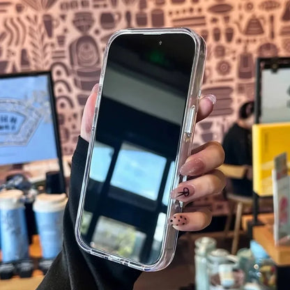 Clear hard acrylic shockproof case for iPhone, view 5