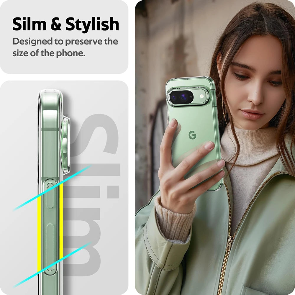 Ultra-thin clear silicone case for Pixel, view 6