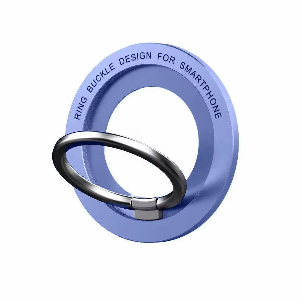 Mini magnetic finger ring grip, purple