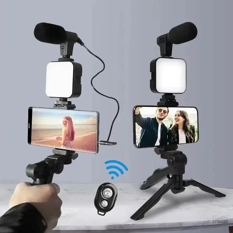 Smartphone vlogging kit, main view