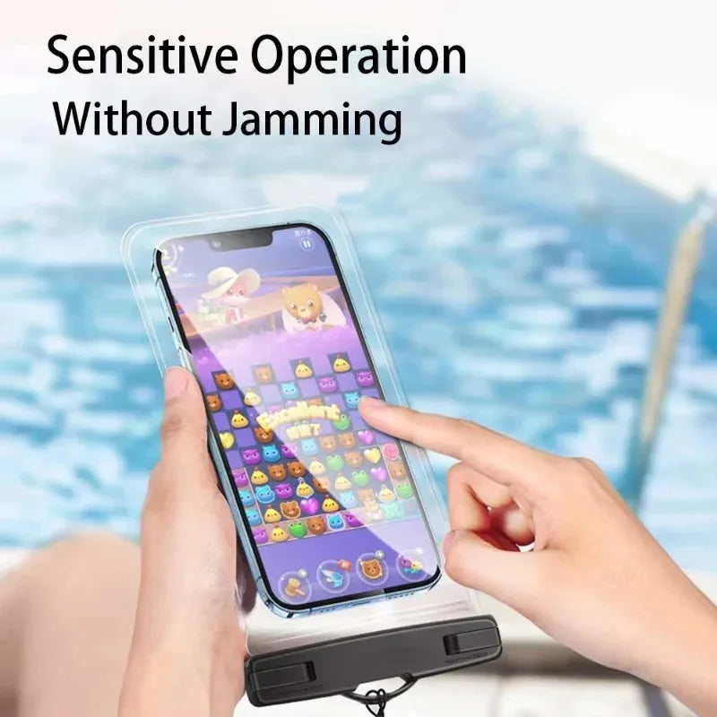 Waterproof underwater phone pouch for swimming, view 3
