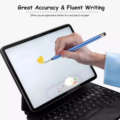 Universal capacitive stylus with dual silicone tips, view 5