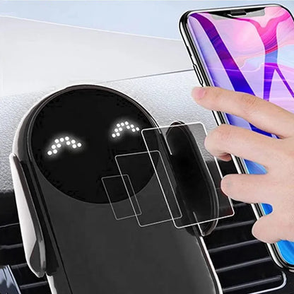 Infrared sensor wireless car charger, view 4