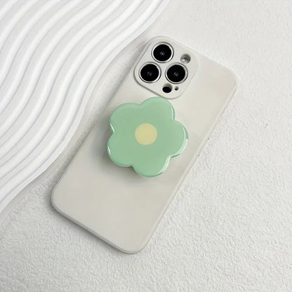Clear flower expandable phone grip and stand, view 13