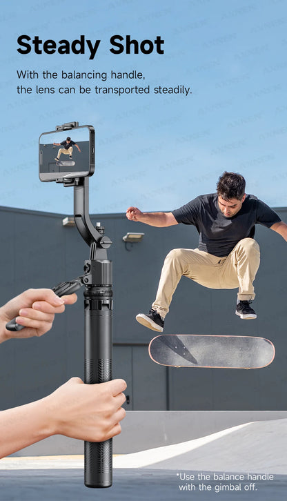 Face-tracking selfie stick tripod, view 8