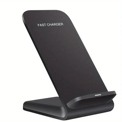 30W wireless charging stand for iPhone & Samsung, black