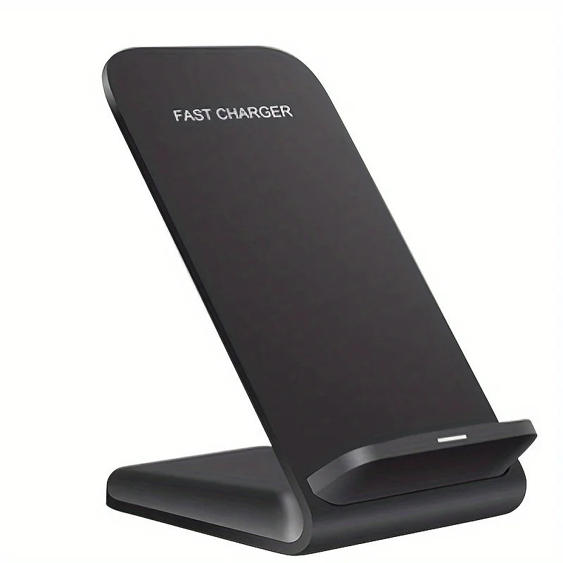 30W wireless charging stand for iPhone & Samsung, black