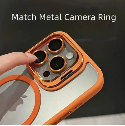 Magnetic kickstand case with lens protection for iPhone 11–18, view 5