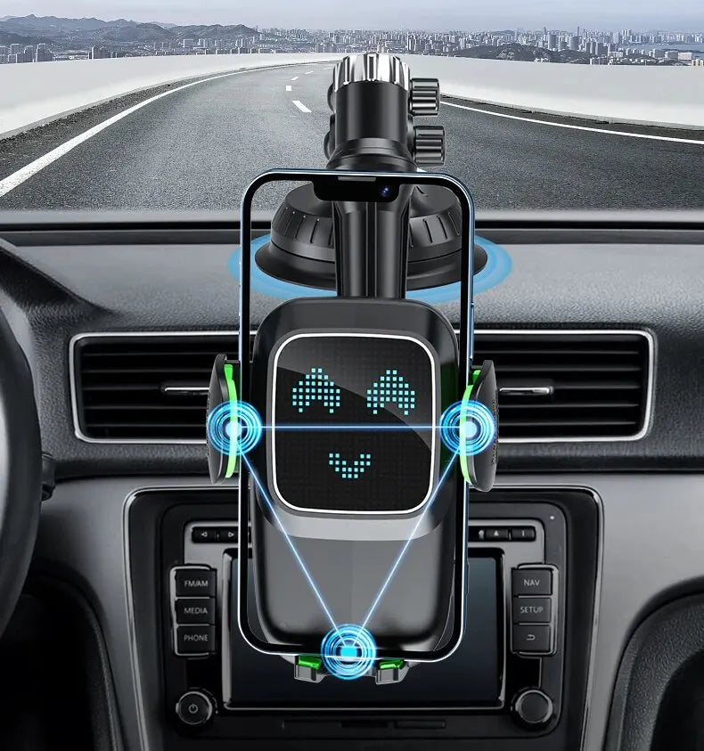 Suction cup car phone holder, view 6