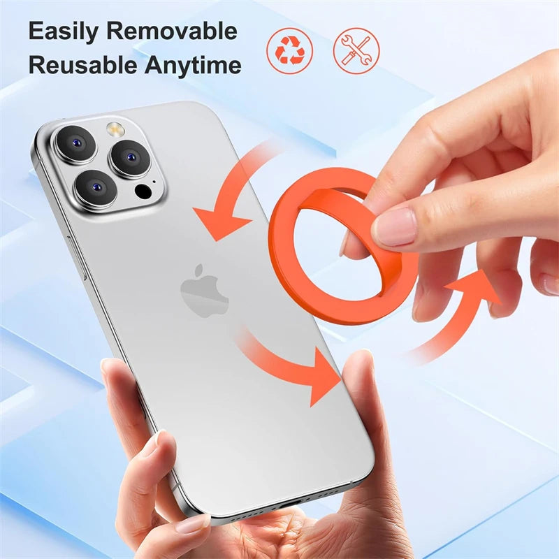 Magnetic silicone finger strap, view 4