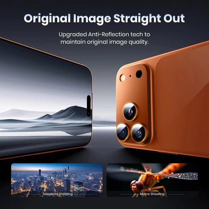 Metal ring camera lens protector for iPhone 17 Pro and Pro Max, view 5