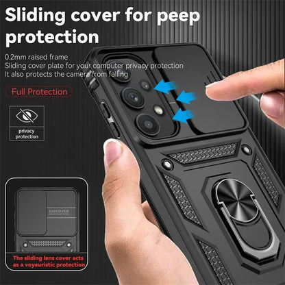 Ring holder case with lens protection for Samsung Galaxy A series, view 5