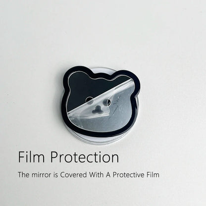 Cute bear mirror phone grip, view 2