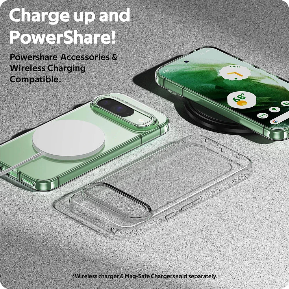 Ultra-thin clear silicone case for Pixel, view 2