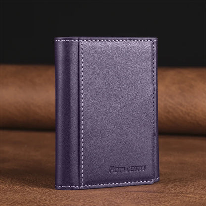 Detachable magnetic wallet case, purple