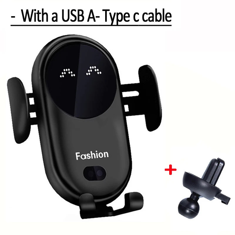 Infrared sensor wireless car charger, view 9