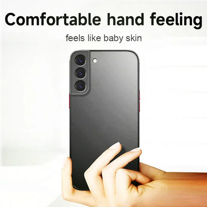Shockproof matte armor case for Samsung Galaxy S20–S25, view 6