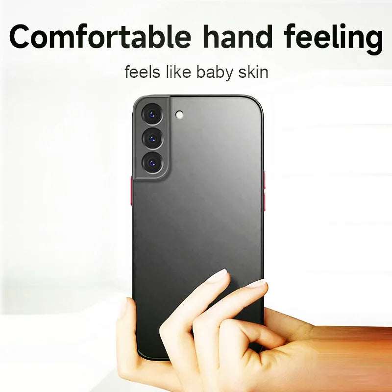 Shockproof matte armor case for Samsung Galaxy S20–S25, view 6