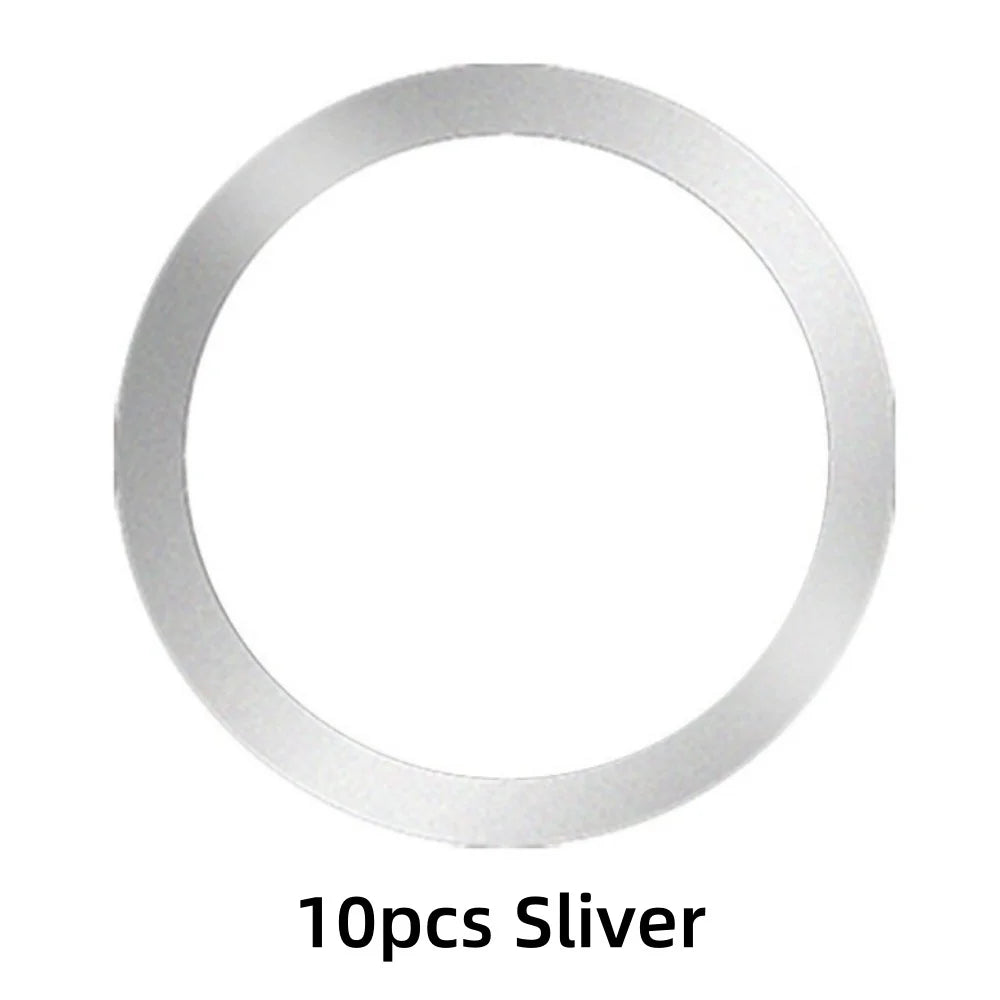 Universal magnetic sticker rings, white, view 18