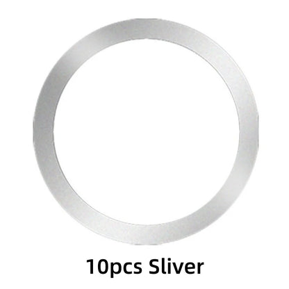 Universal magnetic sticker rings, white, view 18