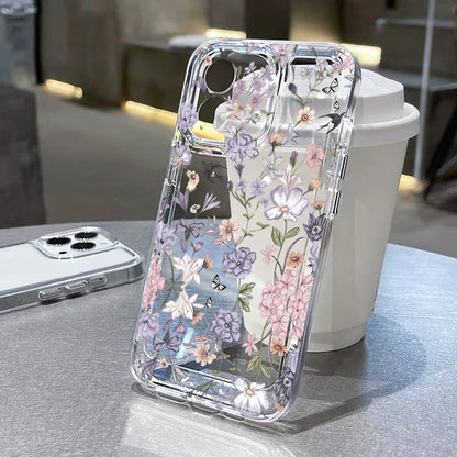 Cute flower clear case for Samsung Galaxy S & A series, view 12