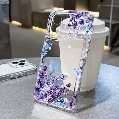 Cute flower clear case for Samsung Galaxy S & A series, view 6