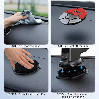 Dashboard suction cup base, view 6