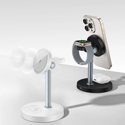 15W 3-in-1 magnetic charging stand for iPhone