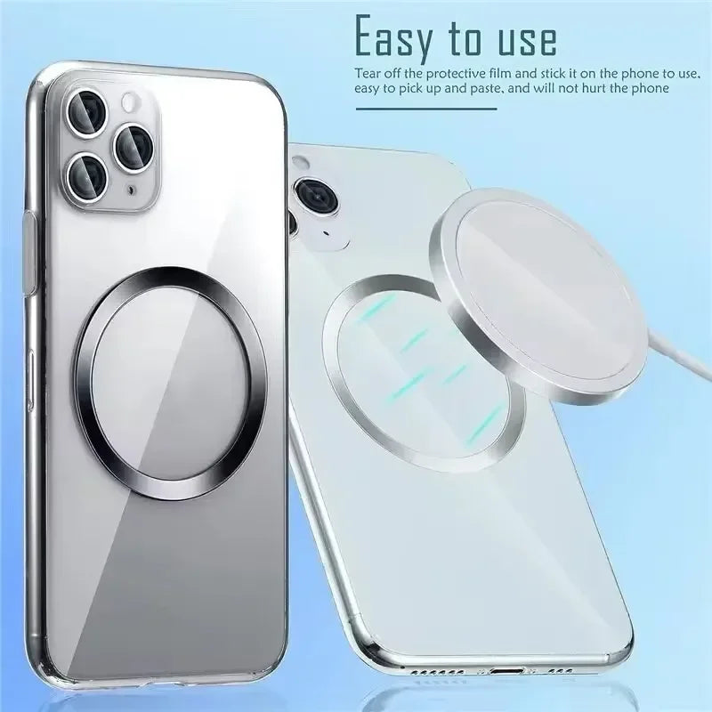Universal magnetic adapter ring for MagSafe wireless charging, view 3