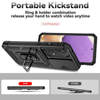 Ring holder case with lens protection for Samsung Galaxy A series, view 7