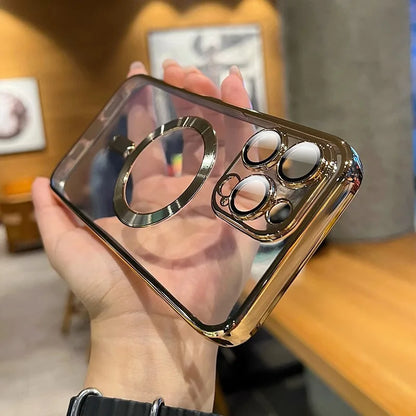 Plated clear MagSafe case, view 2