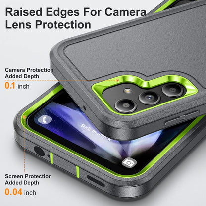 Anti-shock protective case with holder for Samsung Galaxy S and A series, view 4
