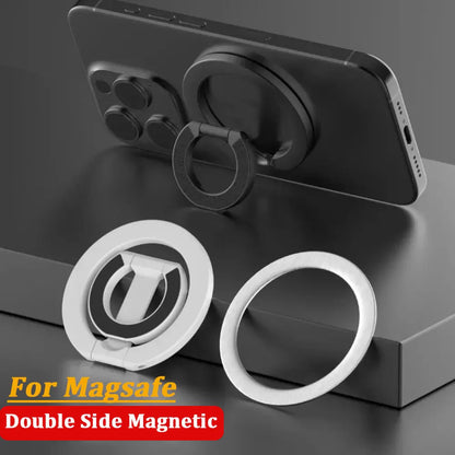 Double-sided magnetic ring holder, view 2
