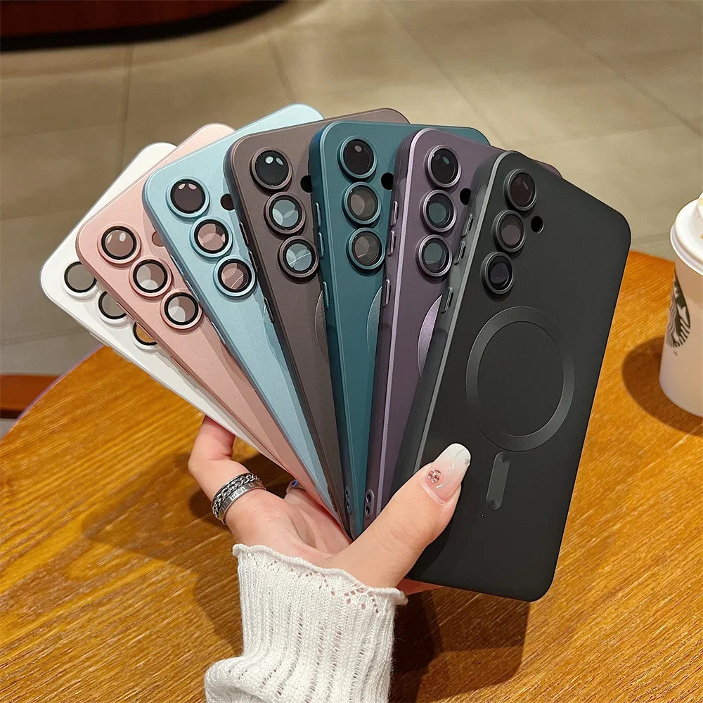 Soft TPU magnetic case for Samsung Galaxy S and A series, view 4