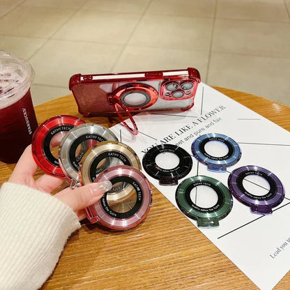 Plated magnetic ring holder, view 3