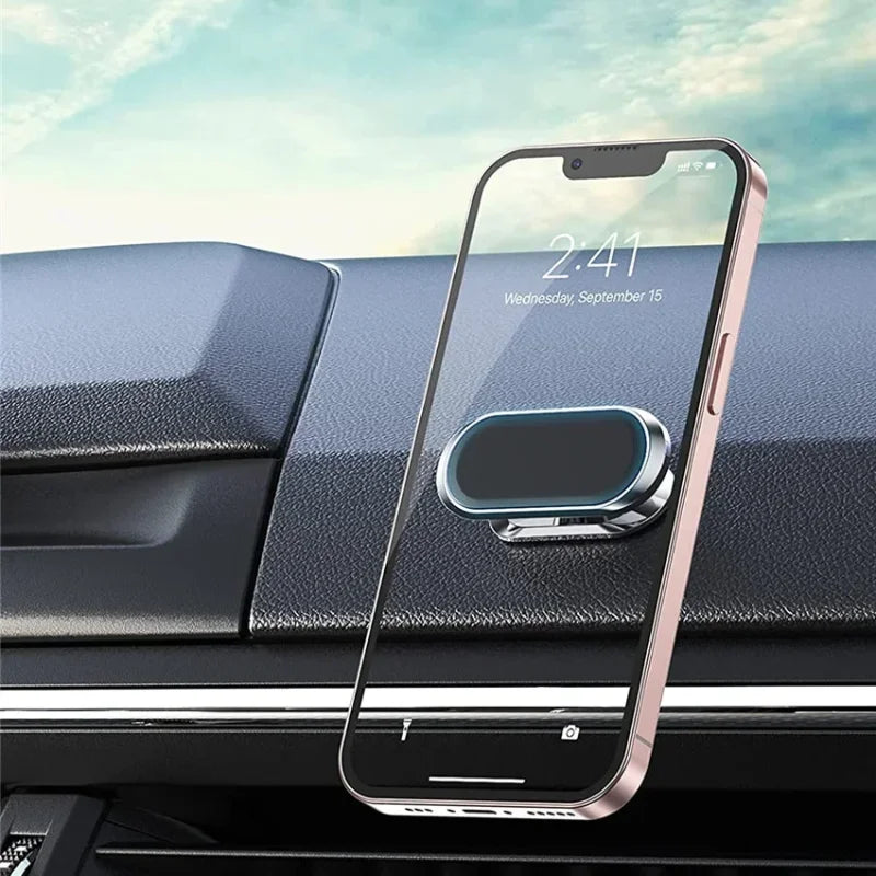 Magnetic car phone holder, view 3
