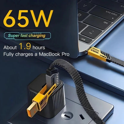 4-in-1 mecha charging cable, view 2