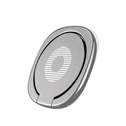 Metal finger ring stand, silvery
