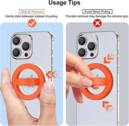 Magnetic silicone finger strap, view 6
