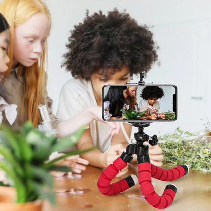 Flexible octopus phone tripod, view 4