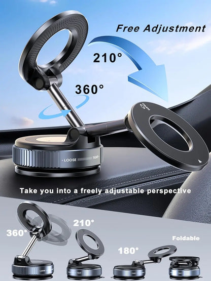 Vacuum suction magnetic phone holder, view 8