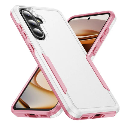 Hard PC+TPU armor case for Samsung Galaxy S and A series, white