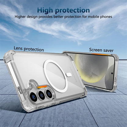Clear armor MagSafe case for Samsung Galaxy S22–S26, view 5