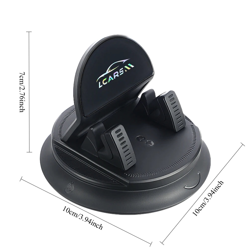 360° rotating sticky phone stand, view 5